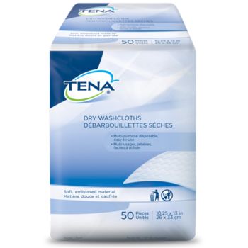 TENA Cliniguard Dry Wipes