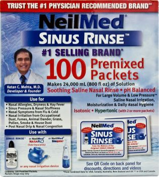 Neilmed Sinus Rinse Nasal Rinse Refill Kit