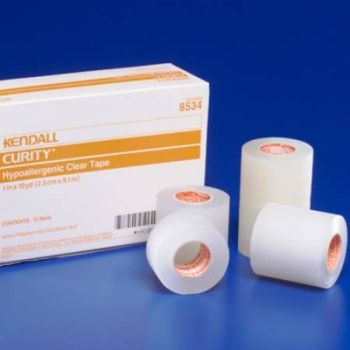 Curity Medical Hypoallergenic Clear Tape