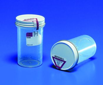 Precision Specimen Container Sterile 4 oz Positive Seal Indicator Case of 200