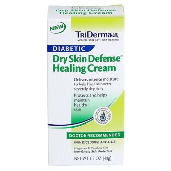 Triderma MD Diabetic Dry Skin Defense Moisturizer 4.2oz Tube