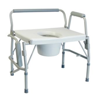 Imperial Collection 3-in-1 Steel Drop Arm Commode