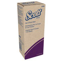 Scott Shampoo and Body Wash Refill 8 Liter Bulk, Case of 2