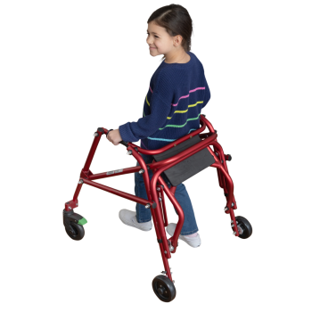 Klip 4-Wheeled Posterior Walker With Seat