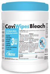 CaviWipes Bleach Wipes