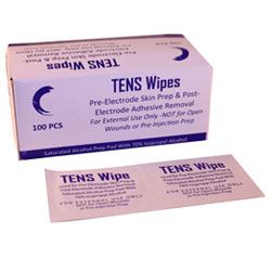 TENS Skin Prep Wipes (5ml packets)