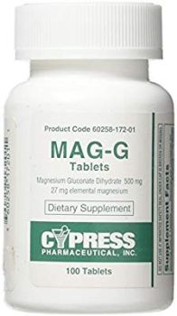 Mag-G Magnesium Gluconate Supplement