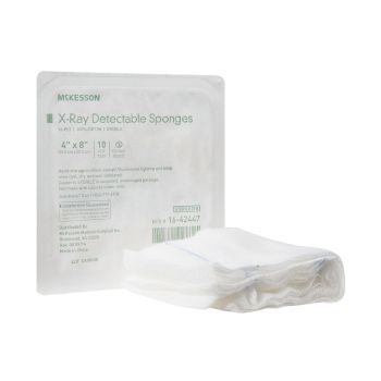 McKesson Surgical Sponge, 10 per Tray