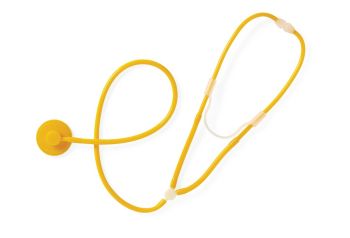 Disposable Stethoscope,Yellow