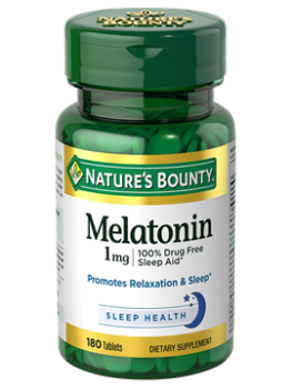 Nature's Bounty Melatonin Supplement 1mg