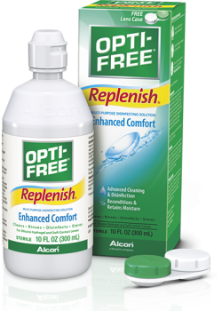Opti Free Replenish Contact Lens Solution