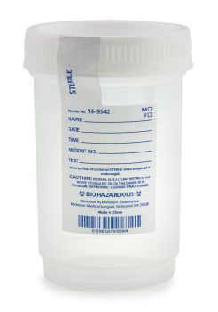 McKesson Specimen Container for Pneumatic Tube Systems