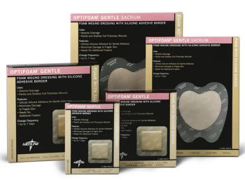 optifoam dressing Optifoam Ag Adhesive Dressing 6.5x5.5 Box of 10