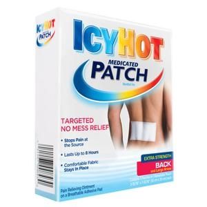 Icy Hot Topical Extra Strength Analgesic Patch Back and Large Areas