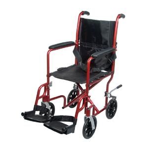 ProBasics Aluminum Transport Chair with Swing Away Foot Rests 19