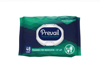 Prevail Personal Wipe Unscented with Aloe and Vitamin E