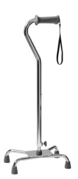 Silver Collection Quad Cane, Ortho-Ease Grip