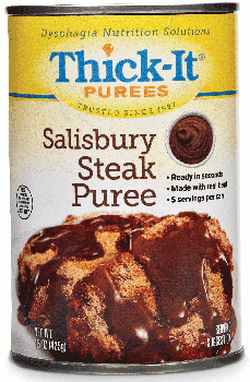 Thick-It Salisbury Steak Puree 15 oz Can