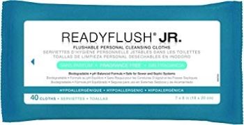 ReadyFlush JR Fragrance Free Wipes