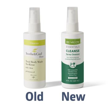 Remedy Essentials No-Rinse Spray Skin Cleanser_new vs old packaging