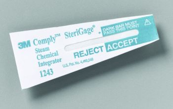 Comply SteriGage Sterilization Chemical Integrator Strip Bag of 500