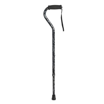 Foam Grip Offset Handle Walking Cane
