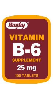 Rugby Vitamin B-6 Supplement