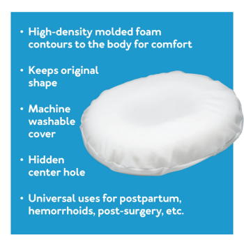 Carex Foam Invalid Cushion 12-1/2