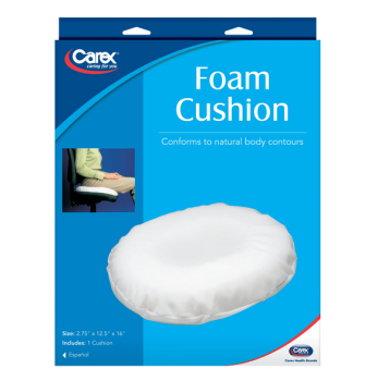 Carex Foam Invalid Cushion 12-1/2