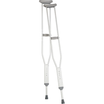 Carex Aluminum Push Button Crutches