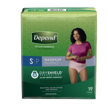 Depend FIT-FLEX Maximum Absorbency Underwear for Women