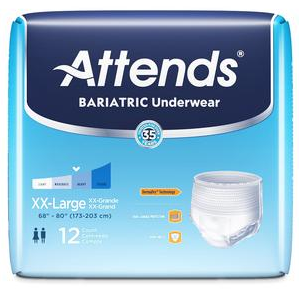 Attends Bariatric Underwear XX-Large 