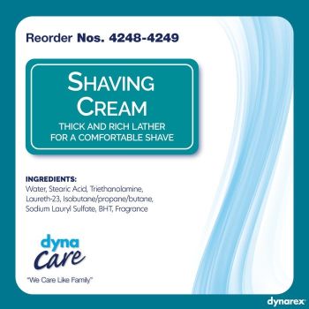 dynarex Shaving Cream