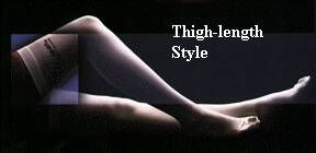 Lifespan Anti-embolism Stockings Thigh High, X-Large, Regular White, 12 Each / Box