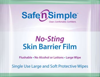 No-Sting Skin Barrier Wipes, 5