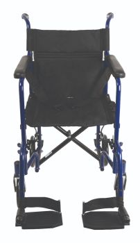 ProBasics Aluminum Transport Chair with Swing Away Foot Rests 19