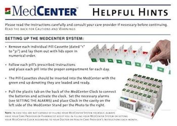 The Medcenter System w/ Alarm