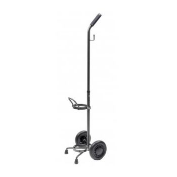Oxygen Cylinder Cart with Telescoping Handle, 38