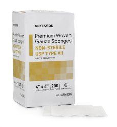 McKesson USP Type VII Gauze Sponge Square Non-Sterile