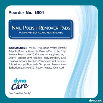 dynarex Nail Polish Remover Pad