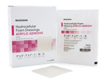McKesson Hydrocellular Foam Dressing Adhesive