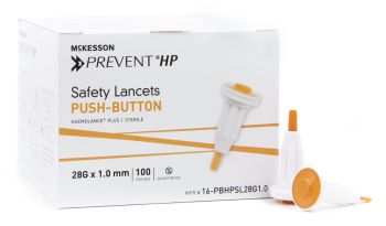 McKesson Prevent Safety Lancet Push Button