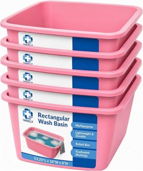 Vakly Pink Wash Basins