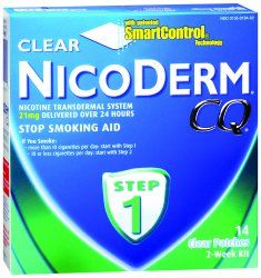 Nicoderm CQ Patch Stop Smoking Aid