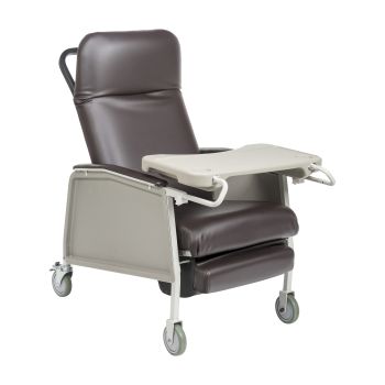 3 Position Geri Chair Recliner_Chocolate