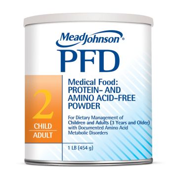 Mead Johnson Pfd 2, Amino Acid-Free Metabolic Formula, Powder, 1 Lb Can