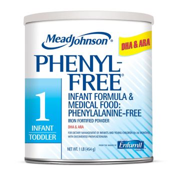 Mead Johnson Phenyl-Free 1, Metabolic Formula, Powder, 1 Lb Can