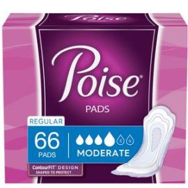 Poise Pad Moderate Absorbency 11"