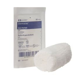 Kendall Dermacea Gauze Fluff Roll 4" x 4 Yards 6 Ply Sterile, 1 Each / Roll