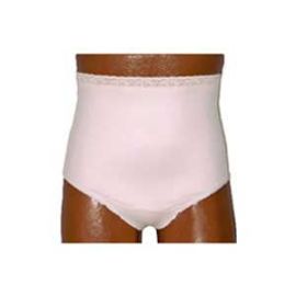 Ostomy Support Barrier Ladies' Basic Brief, Right, Soft Pink